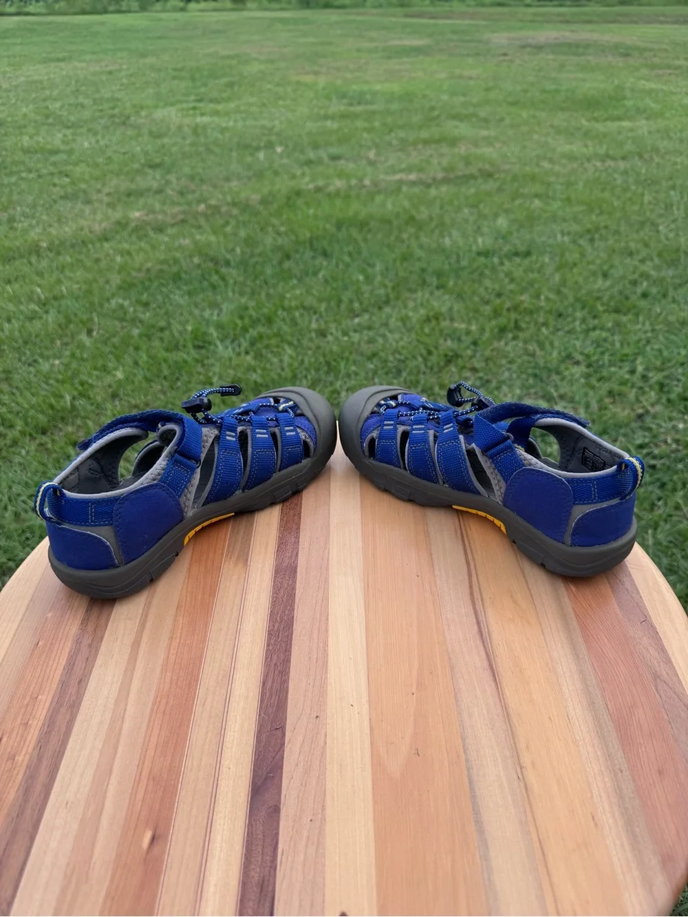 Keen Big Kids Blue Multi-Strap Outdoor Sandal
